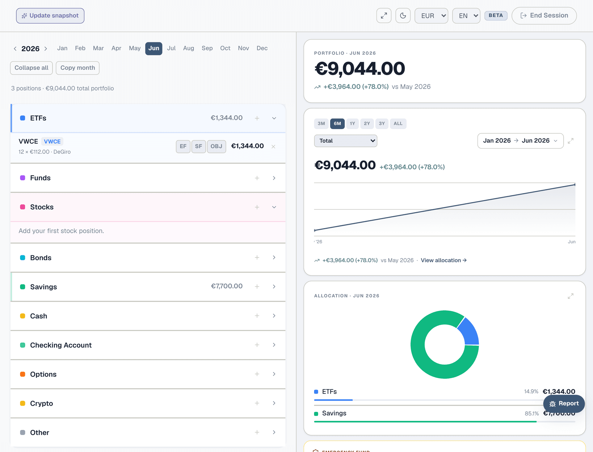Step 4: Link a savings account